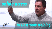 Online access to classroom training
